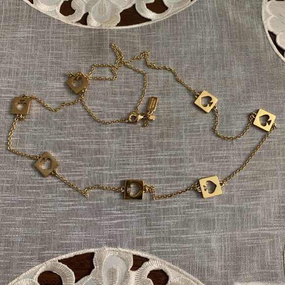 kate spade Jewelry - Kate Spade Gold Colour Necklace